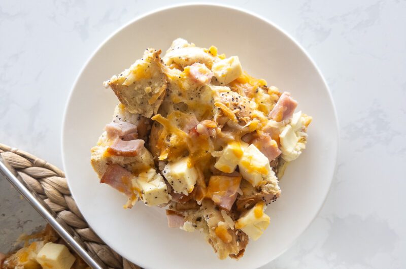 Everything Bagel Breakfast Bake