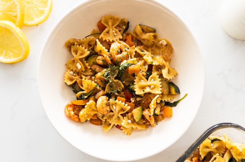 Cajun Shrimp Pasta Bake