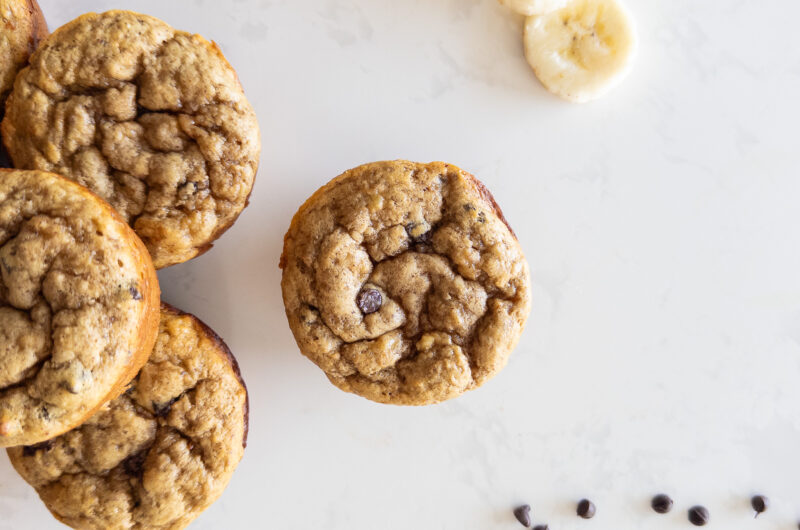 High-Protein Banana Bread Muffins