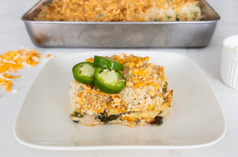 Jalapeno Popper Chicken Casserole