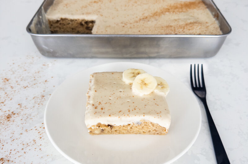 Banana Pudding Sheet Cake