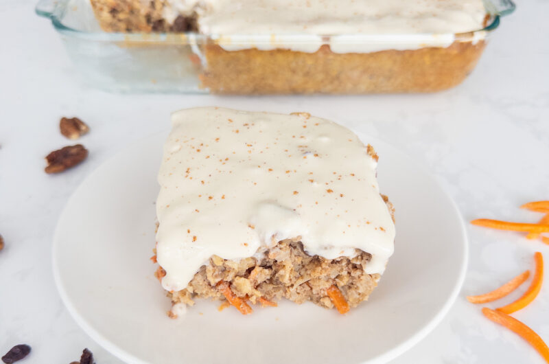 Carrot Cake Baked Oats