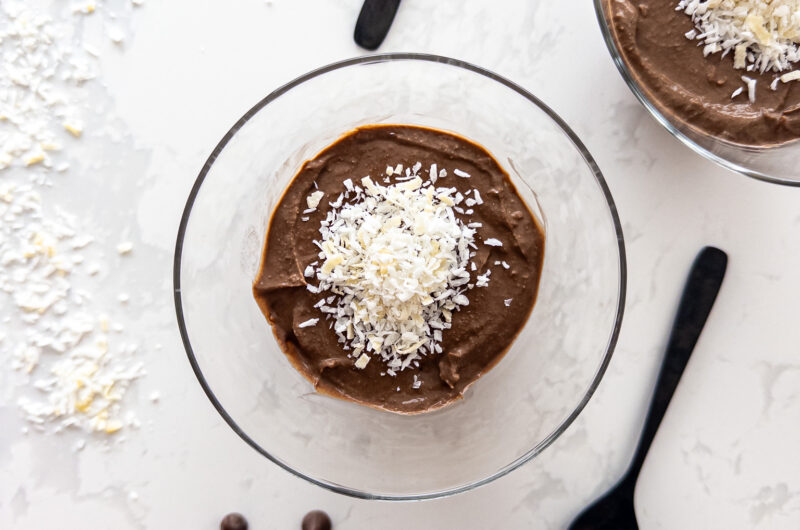 High-Protein Chocolate Coconut Mousse