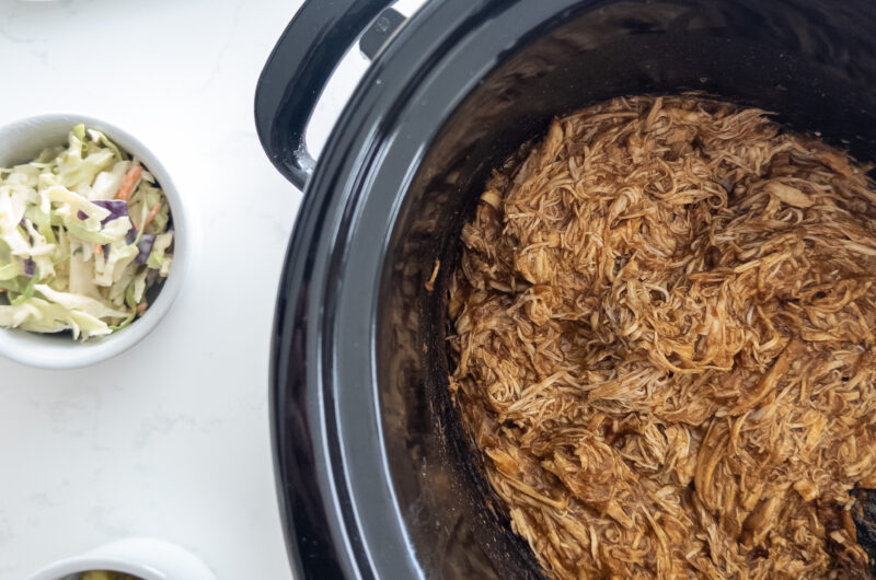 Crockpot BBQ Pulled Chicken