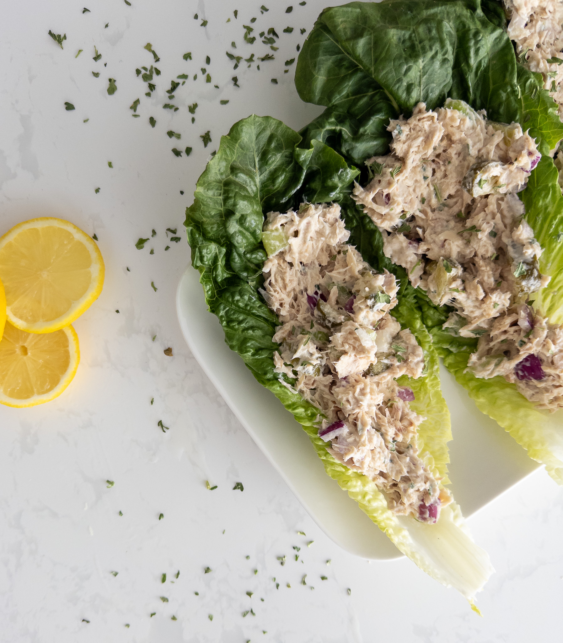 Tuna Lettuce Wraps