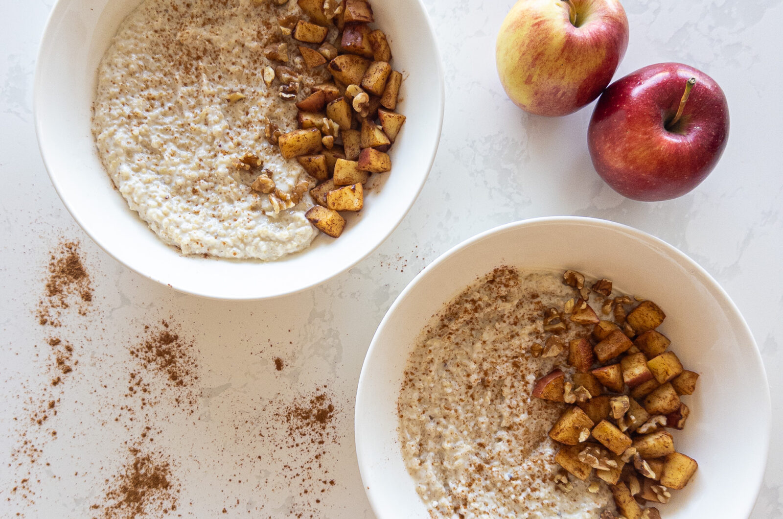 Apple Cinnamon Quinoa Bowl