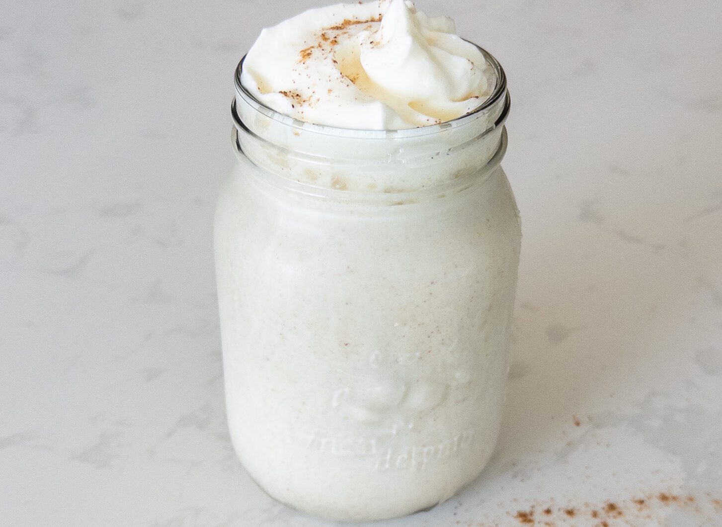 Spiced Eggnog Smoothie