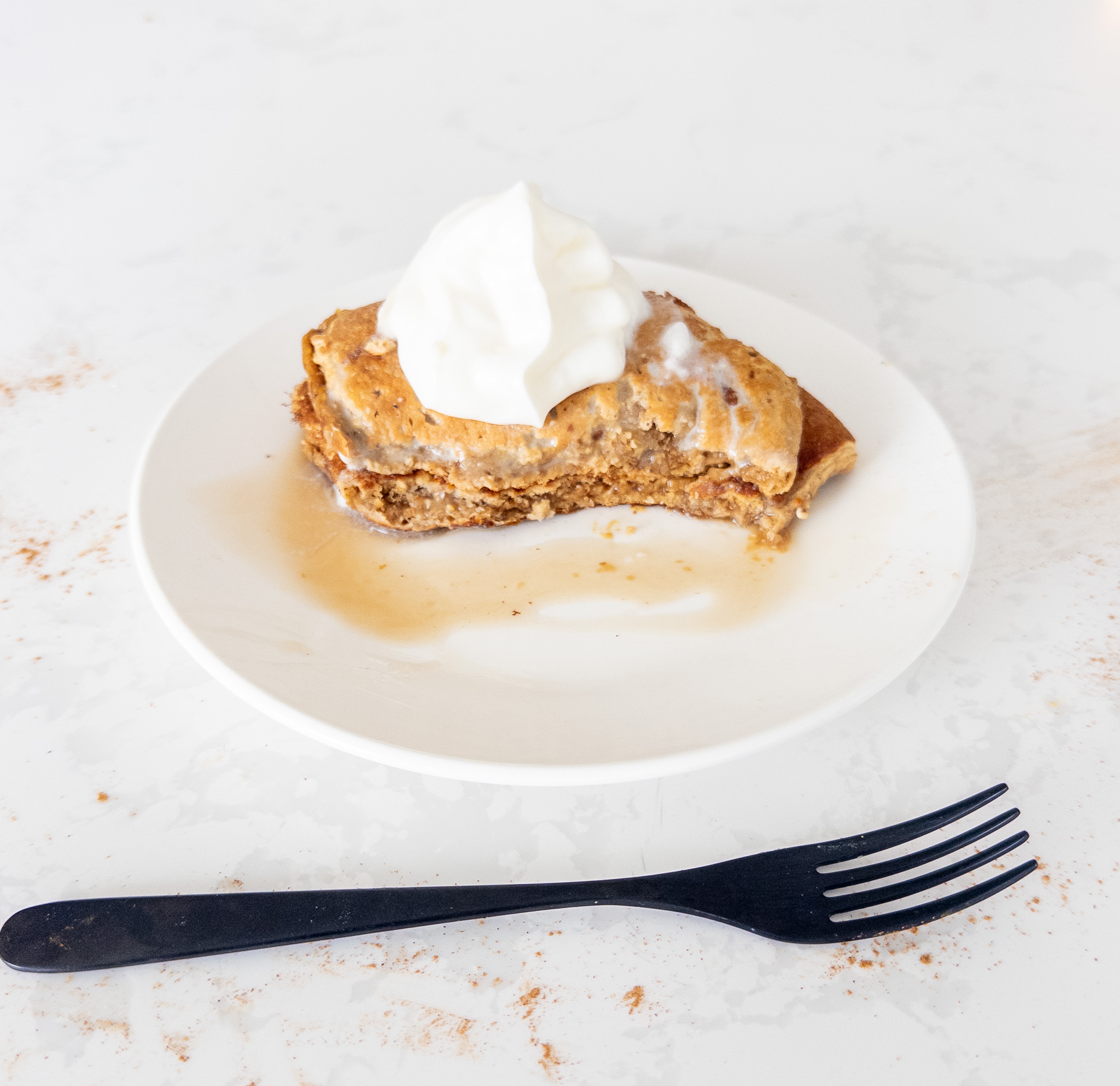 Gingerbread Protein Pancakes