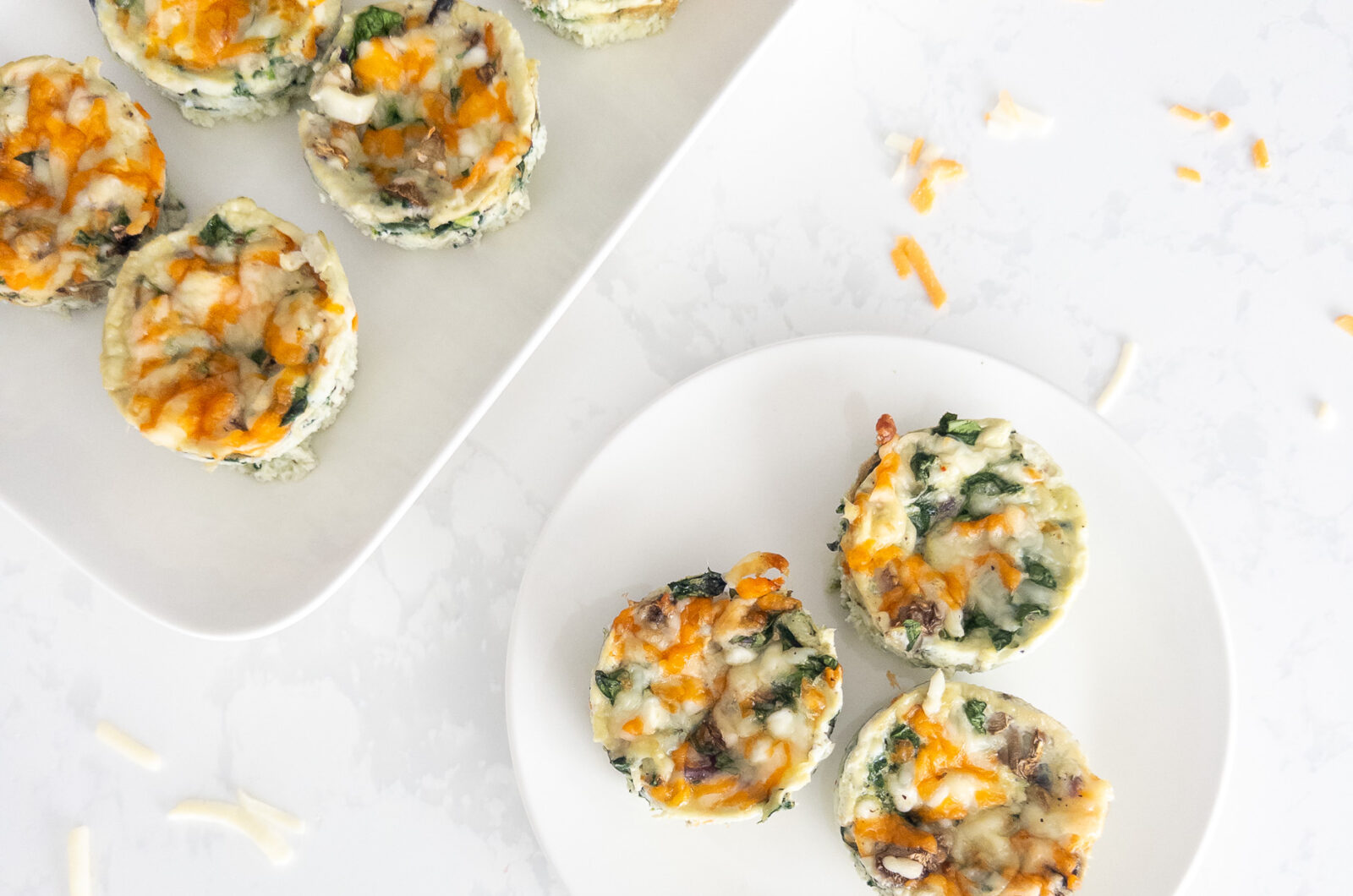 Cheesy Veggie Egg Muffins