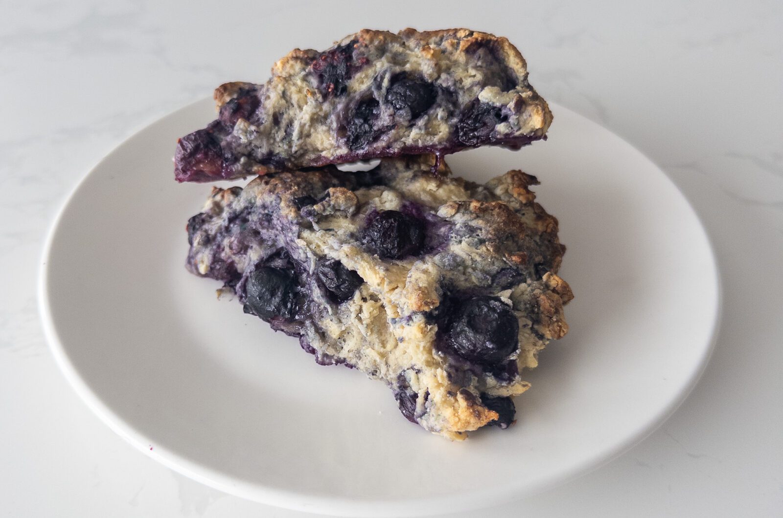 High-Protein Blueberry Scones