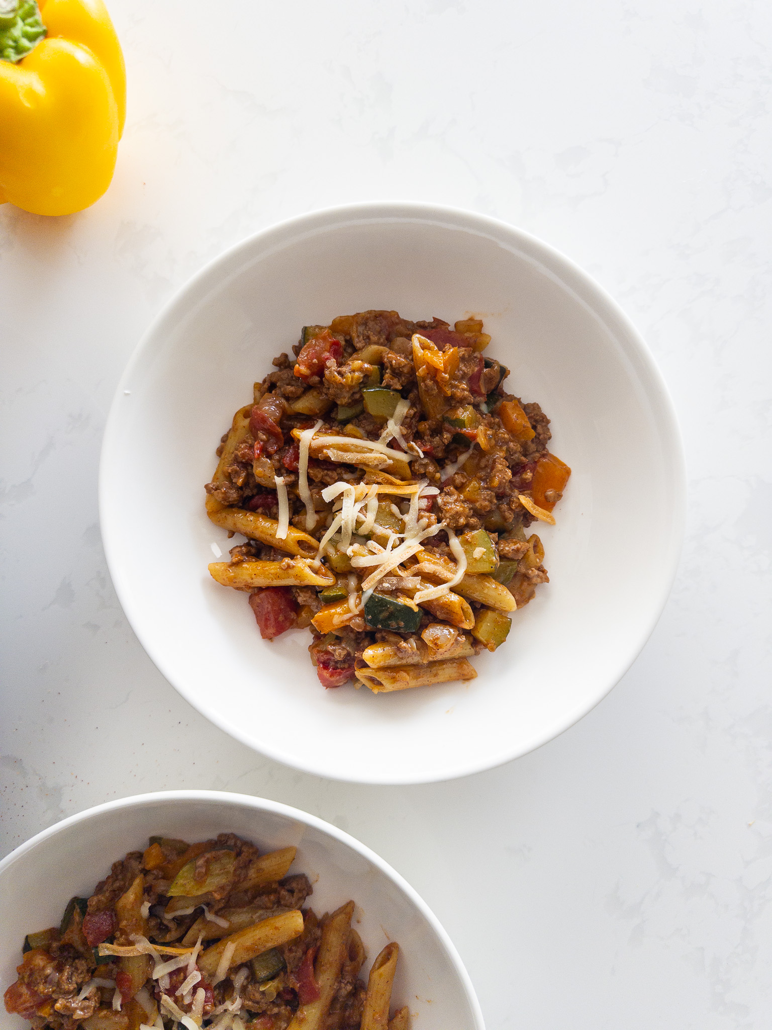 Cheesy Taco Pasta Skillet