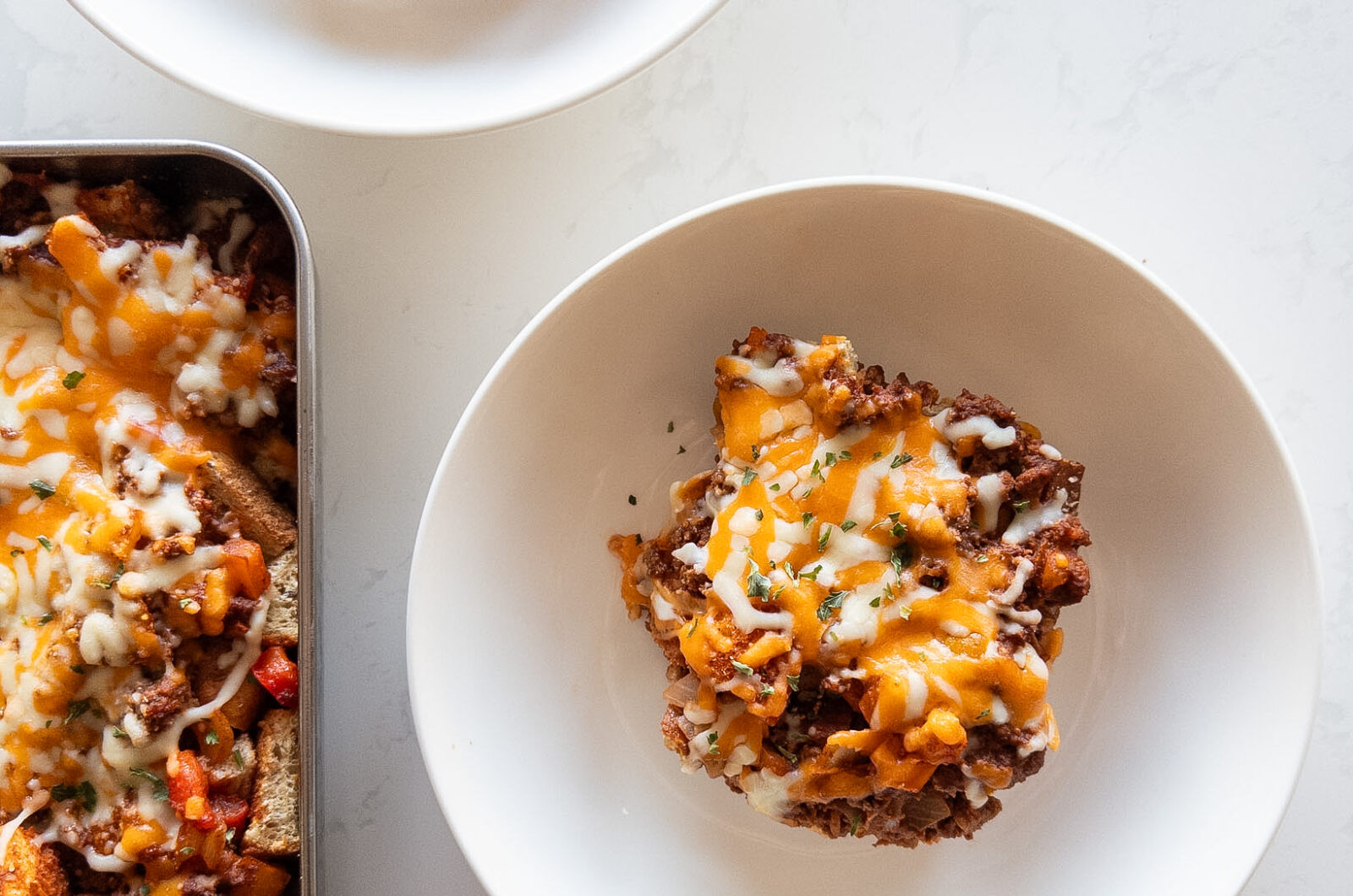 Family-Favorite Sloppy Joe Casserole