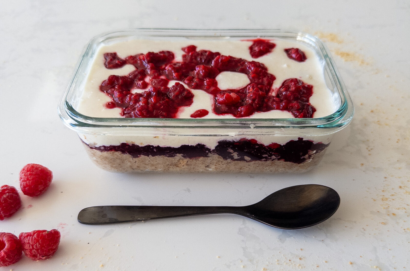 Raspberry Cheesecake Parfait